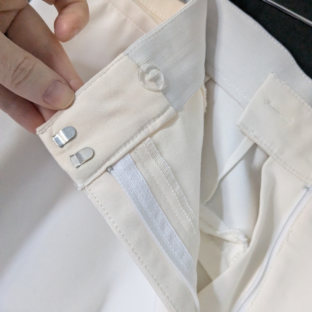Ruby Rd. White Women's Pants - Picture 5 of 6